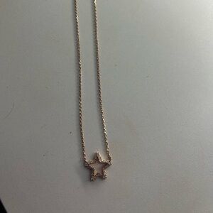 Elegant Gold Star Pendant Necklace